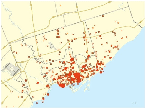 toronto bed bug reports 2014