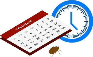 bed bug extermination guarantee period