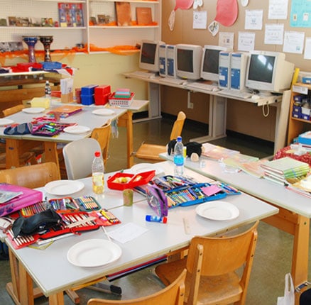 workplace or school