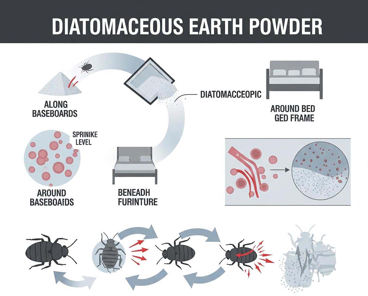 Diatomaceous Powder for Bed Bugs
