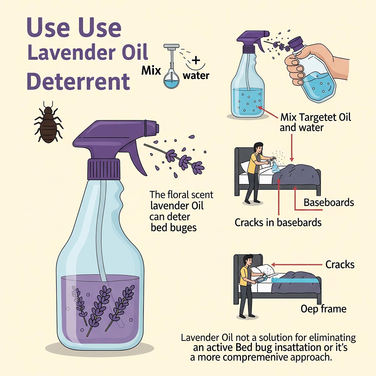 Lavender Oil for Bed Bugs