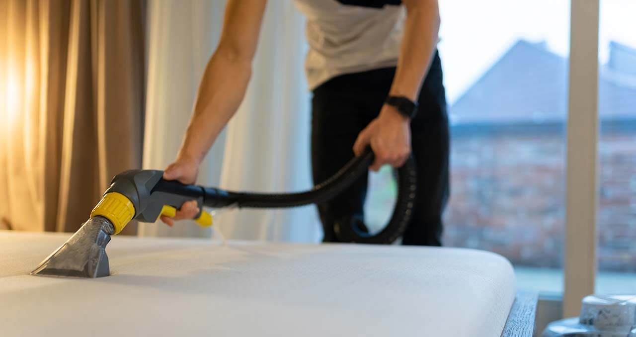 Vacuum and Inspect the Mattress Thoroughly