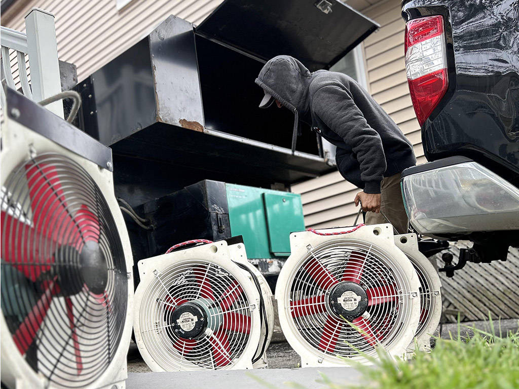 Professional Heat Equipment Setup