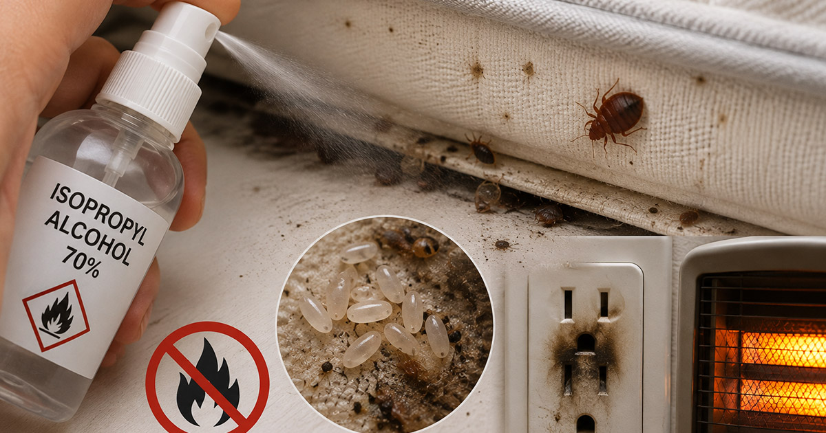 Does Rubbing Alcohol Kill Bed Bugs Instantly
